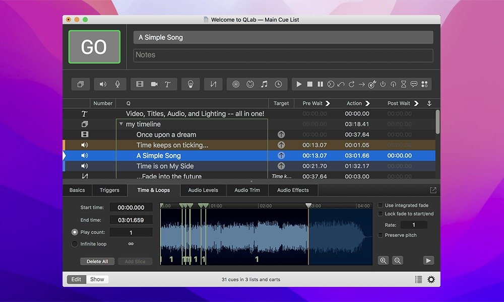 QLab Pro screenshot 4